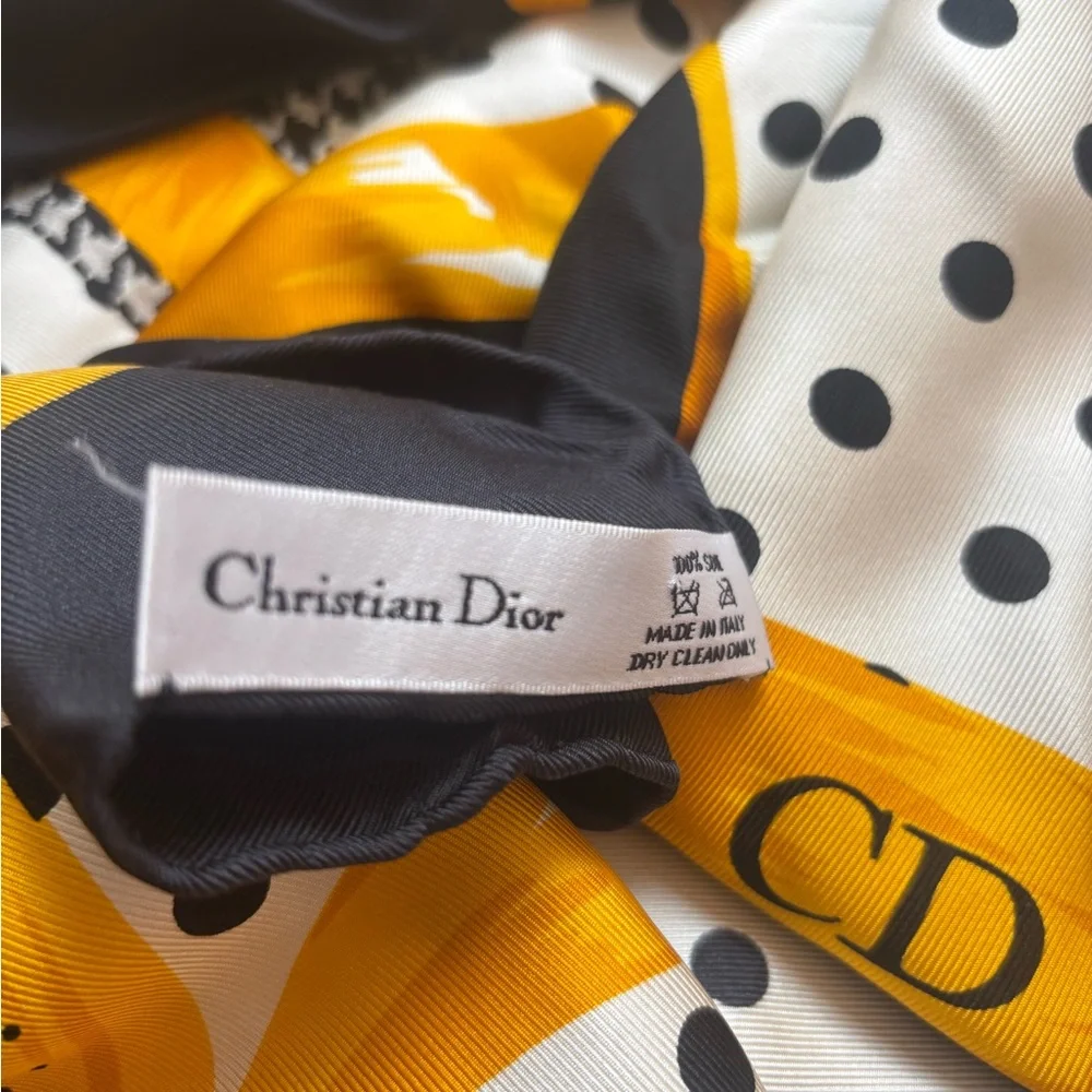 Vintage Dior Silk gift package Scarf